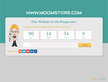 Tablet Screenshot of moomstore.com